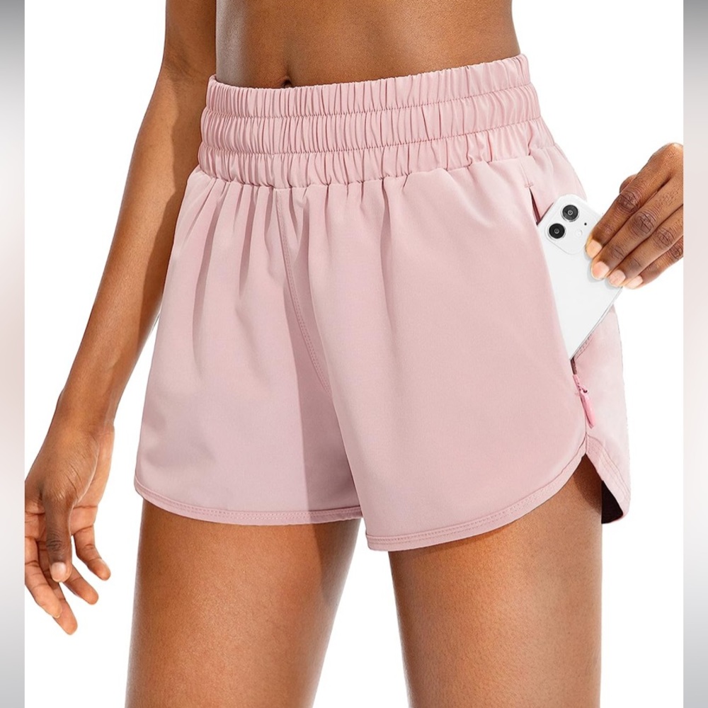 Amazon Women's Pink Athletic Shorts